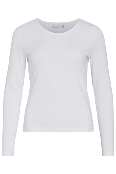 Vila vinora l/s o-neck top - noos